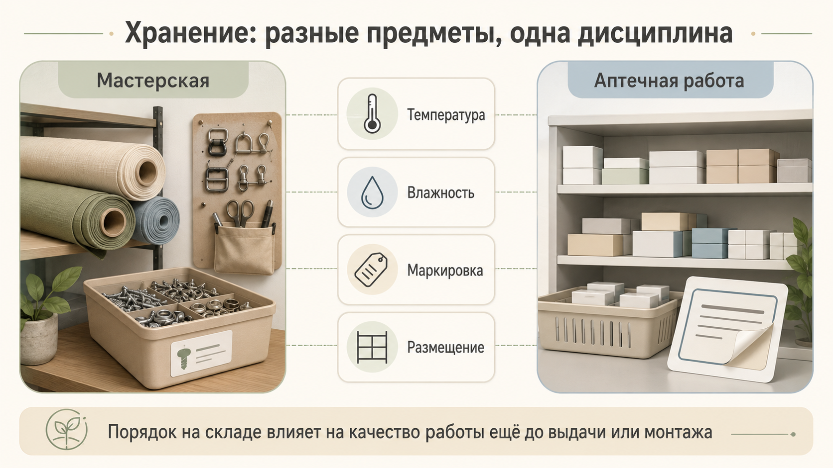 Что общего у материалов и лекарственных товаров